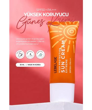 LEBELAGE Moisturizing Repairing Anti-Irritation High Protection Extreme Sun Cream Spf 50 + Pa +++ - Buy Online on GoSupps.com