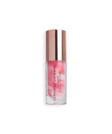 Revolution Swirl Ceramide Lip Gloss Soft Pink