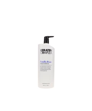 KERATIN COMPLEX Vanilla Bean Conditioner with Vanilla Extract for Damaged Hair 1000 Ml.