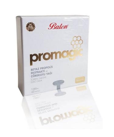 Balen Promagic Softgel Containing Propolis Extract and Black Cumin Oil