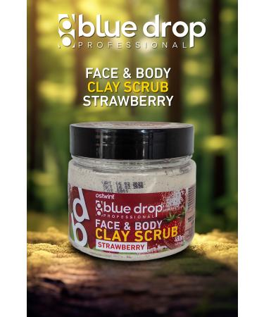 Ostwint Clay Face - Body Peeling Scrub Cleansing Smoothing Circulation Accelerator Strawberry 480ml - Buy Online on GoSupps.com