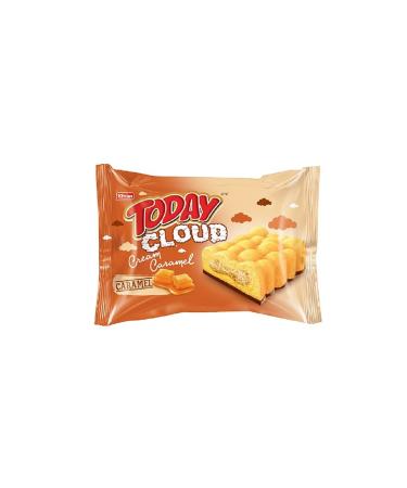 Elvan Today Cloud Cake Caramel 40Gr. 24 Pieces - Buy Online on GoSupps.com