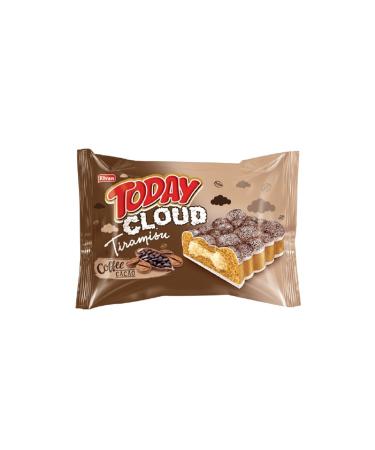 Elvan Today Cloud Cake Tiramisu 40 Gr. 24 Pieces (1 Box) - Buy Online on GoSupps.com