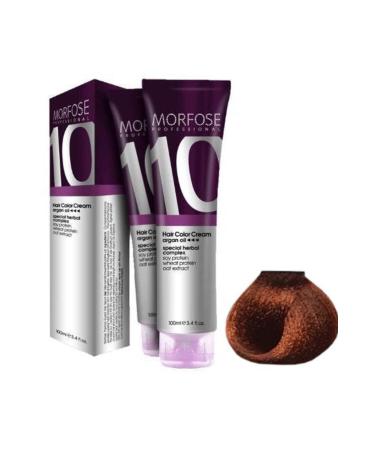 Morfose 10 HAIR DYE 100ml / 6.44 K. INTENSIVE COPPER