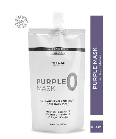 Fit & Alive Purple Hair Mask
