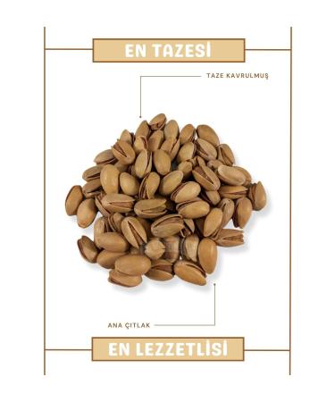 Antep Bazaar Siirt Pistachio Jumbo Main Cracked | 50 Gr. - Buy Online on GoSupps.com