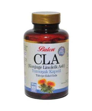 Balen Cla Conjugated Linoleic Acid Safflower Oil 100 Capsules X 1380 mg