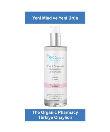 The Organic Pharmacy Rose & Chamomile Cleansing Milk 100ml (New Product Long Term)