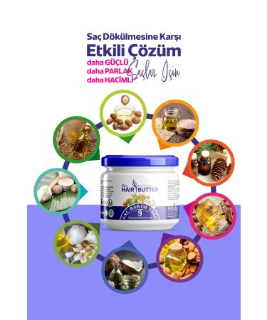 NLife 2 Li Hair Butter Hair Care Cream 9 Herbal Oil Mixture 2x190 ml - Buy Online on GoSupps.com