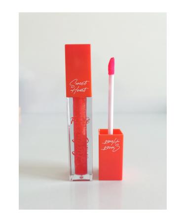 Cosha Beauty Rose Sweet Heart Lucky Glitter Lip Gloss - Glitter Colorant
