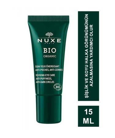 Nuxe Bio Organic Reviving Eye Contour Care Cream 15 ml - Buy Online on GoSupps.com