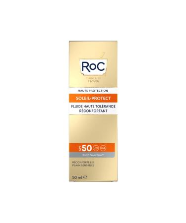 Roc Soleil Protect High Tolerance Fluid Spf 50+ 50 Ml - Buy Online on GoSupps.com