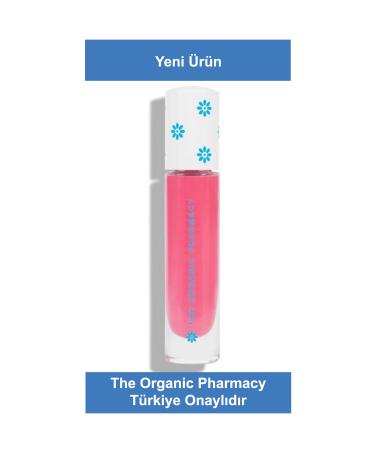 The Organic Pharmacy No Lipgloss Volumising Balm Gloss Pink 5ml (New Product Long Expiry)