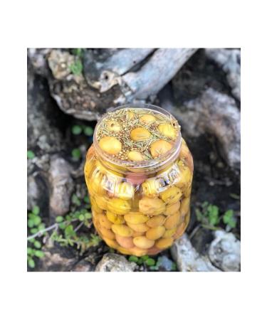 Nahide Han m Olive Grove Scratched Green Olives