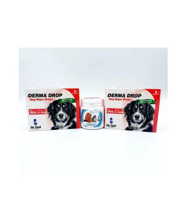 Dr Sed Pharma 21-40kg Dog Nape Drops 2 boxes + Supervet Vitamin tablets