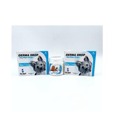 Dr Sed Pharma 1-10kg Dog Nape Drops 2 boxes + Supervet Vitamin tablets