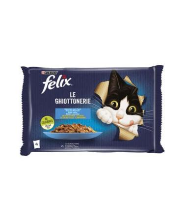 FELIX Advantageous Salmon Tuna Wet Food 4x85g (1 PIECE)