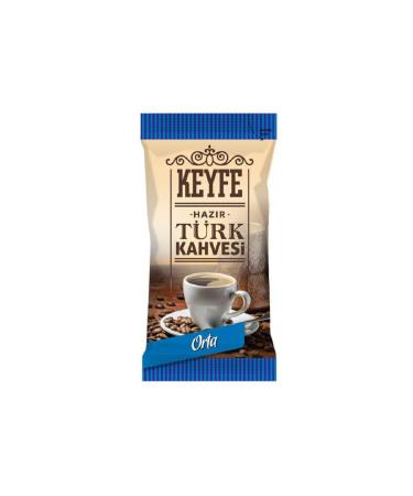 Keyfe Single Use Turkish Coffee Medium 7gr X 16 pieces