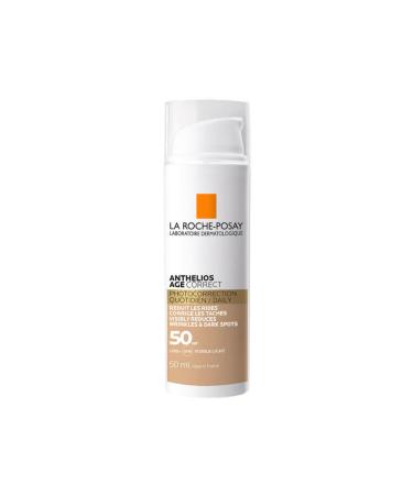 La Roche Posay SPF 50 - Anti-Aging Tinted Sun Cream 50ml Anthelios Age Correct - Buy Online on GoSupps.com