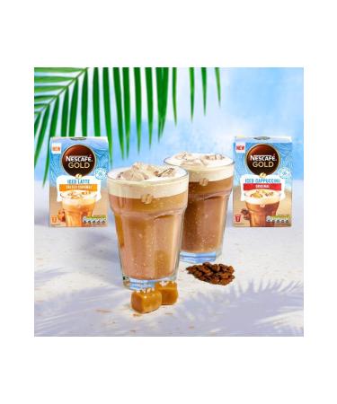Nescafe Gold Iced Cappuccino Original 7 pack 108gr - Buy Online on GoSupps.com