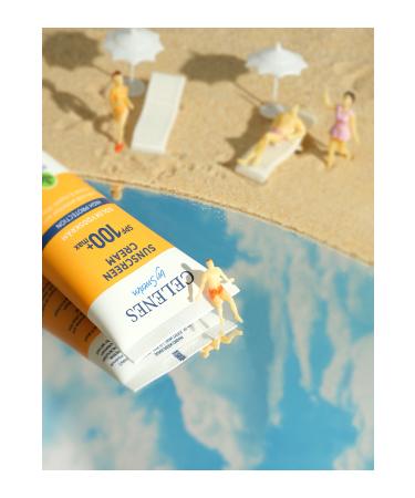 Celenes by Sweden Herbal Sun Protection Cream 100 Max Spf 50ml / All Skin Types - Buy Online on GoSupps.com