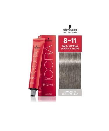 Igora Igora Royal Ash Tones 8-11 Light Blonde Intense Sandre Hair Dye 60ml