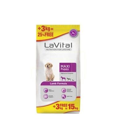 La Vital Lavital Lamb Meat Large Breed Puppy Food 12 3 Kg