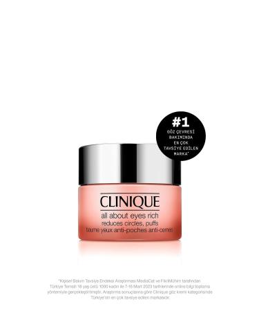 Clinique Dark Circles Fine Lines and Dark Circles Reducing Intensive Eye Care Cream 15 ML.
