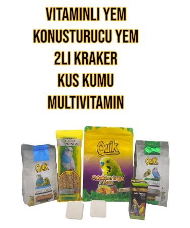 ozzipetshop Budgie Talking Food Set All Needs in One Package