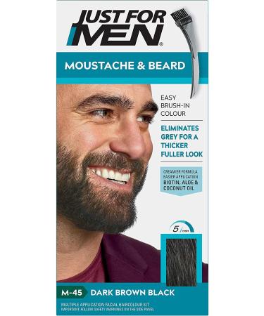 Just For Men M-45 Dark Brown Black - Super Beard Mustache Dye