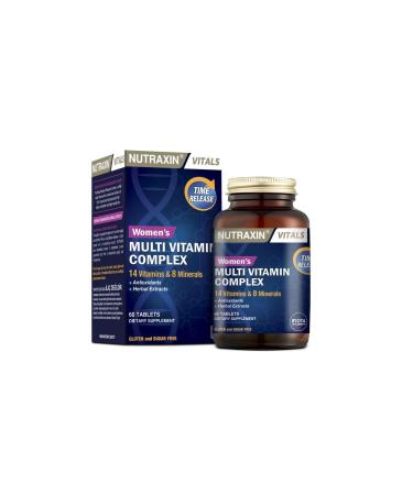 Nutraxin Womens Multivitamin Complex 60 Tablets - Buy Online on GoSupps.com