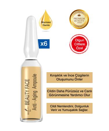 Beauty Collection Beauty Face Anti Aging Ampoule X6