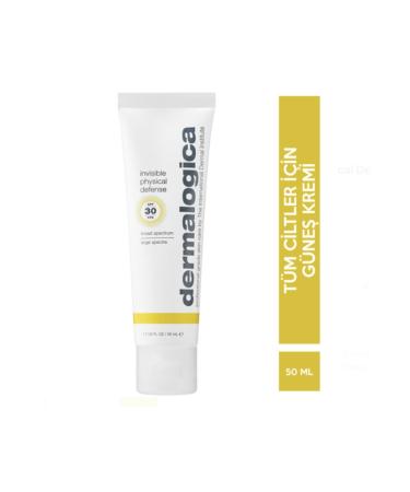 Dermalogica UVA/UVB Protection Sun Cream Dermalogica Invisible Physical Defense SPF 30 50 ML