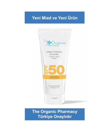 The Organic Pharmacy Celluar Protection Sunscreen SPF50 100ml (New Product Long Term)