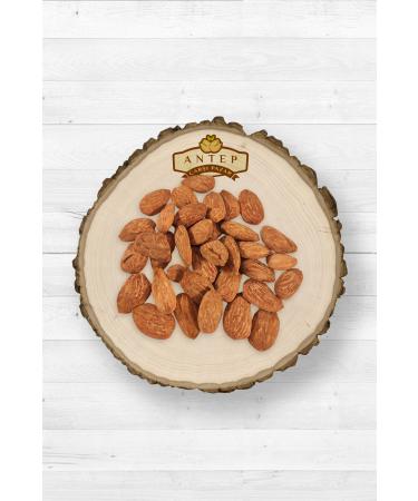 Antep Bazaar Roasted Local Almonds 250 Gr. | Main Cracked Siirt Pistachios 250 Gr. - Buy Online on GoSupps.com