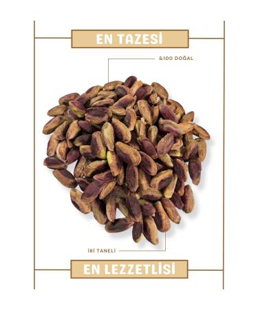 Antep Bazaar Market Red Pistachio Kernels 100 Gr. | Local Raw Almonds 100 Gr. - Buy Online on GoSupps.com