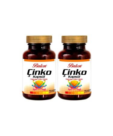 Balen Zinc 90 Capsules Supplementary Food X 2 Pieces