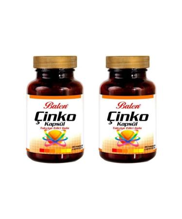 Balen Zinc 90 Capsules Supplementary Food X 2 Pieces