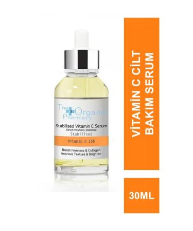 The Organic Pharmacy Stabilized Vitamin C Serum - Anti-Aging Organic Skin Care Serum 30 Ml DKProduct1030