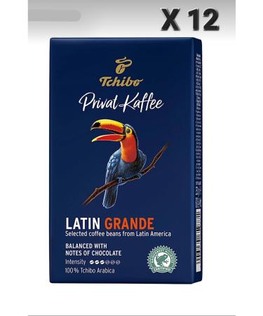 Tchibo Privat Caffee Latin Grande Ground Filter Coffee 250gr X 12 Pieces