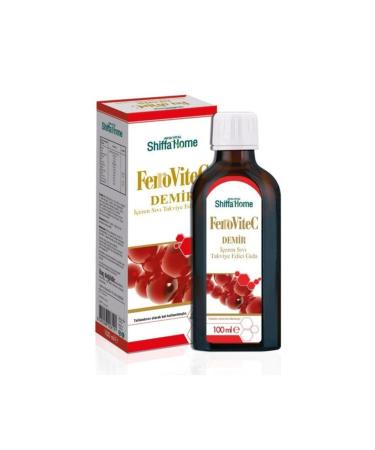 Shiffa Home Aksu Vital Ferrovitec Iron Syrup 100ml