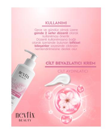 Nevfix Beauty Skin Whitening and Brightening 100 Ml Cream - Buy Online on GoSupps.com