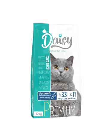 Daisy Premium Sterilized Salmon Adult Cat Food 12 Kg