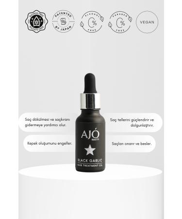 AJO Beauty Black Garlic Care Oil 20 ml - Buy Online on GoSupps.com