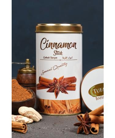 TUFAN BAHARAT Cinnamon Stick Tin Box 200 gr 1 Piece