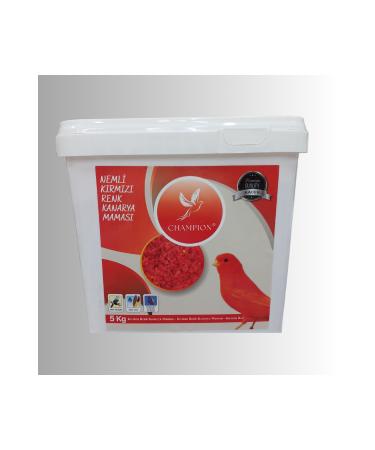 724 PET MARKET CHAMPIONA MOIST RED COLOR CANARY FOOD 5 KG