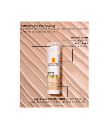 La Roche Posay SPF 50 - Anti-Aging Tinted Sun Cream 50ml Anthelios Age Correct - Buy Online on GoSupps.com