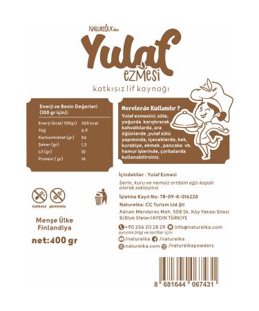 Naturelka Gluten Free Oatmeal Pack - Buy Online on GoSupps.com