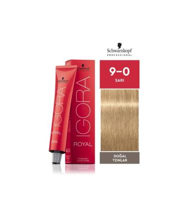 Schwarzkopf Igora Royal 9-0 Blonde Hair Dye 60ml