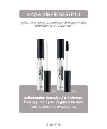 ORNATE Eyebrow and Eyelash Plumping Target Care Serum 8+8 16ml - Buy Online on GoSupps.com